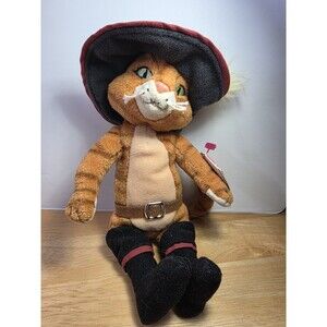 Ty Puss In Boots Shrek Plush Toy 2007